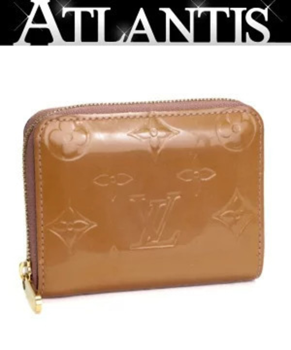 Louis Vuitton Zippy Wallet Coin Vernis Leather